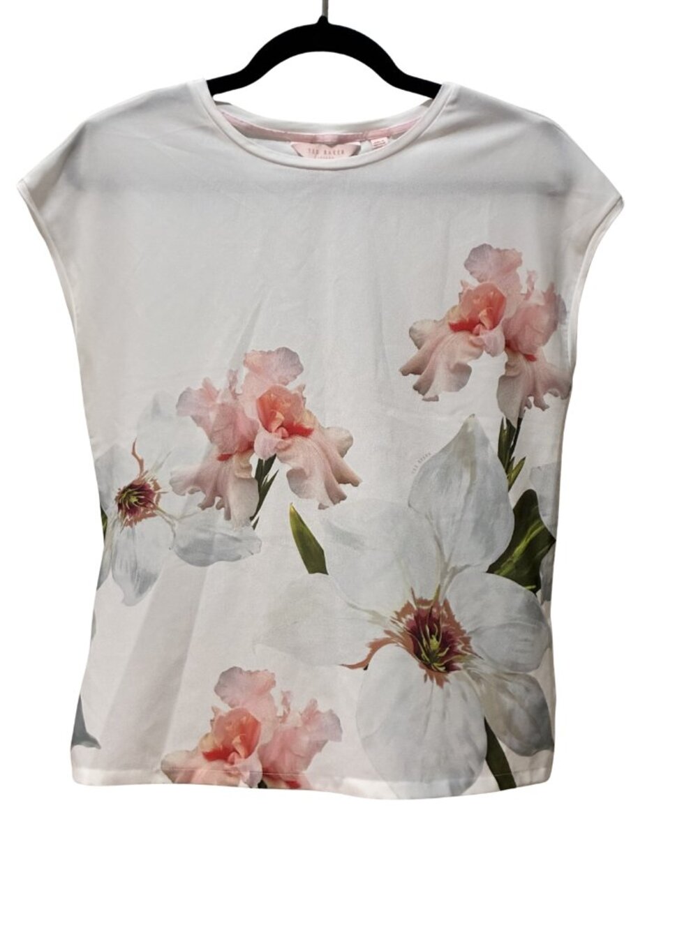 Ted Baker Mellini Chatsworth Bloom Floral Botanical Blouse Romantic Quiet Luxury - Picture 2 of 5